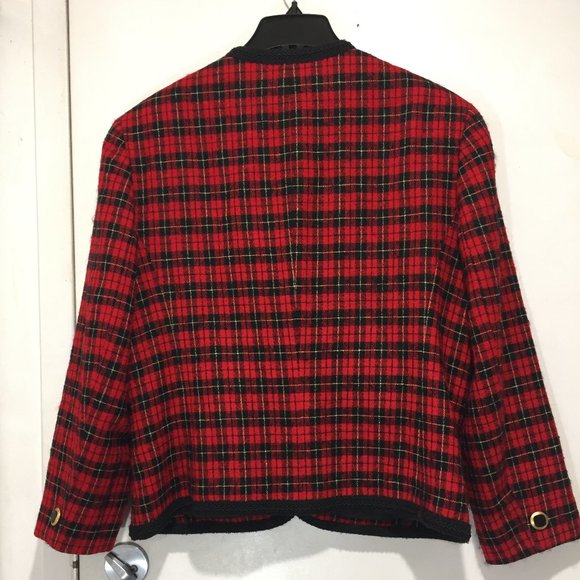 VINTAGE PENDLETON CLASSIC PLAID JACKETS SIZE 14 - Picture 3 of 6